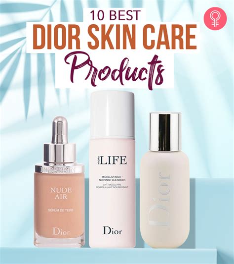 Dior skin care products list